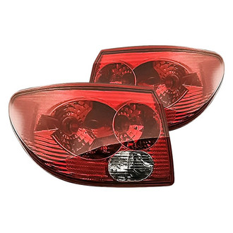 Replacement - Driver and Passenger Side Tail Light Lens and Housings (Standard Line)