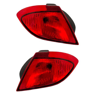 Replacement - Driver and Passenger Side Tail Light Lens and Housings (Standard Line)