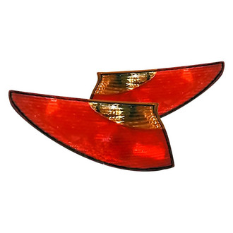 Replacement - Driver and Passenger Side Tail Light Lens and Housings (Standard Line)