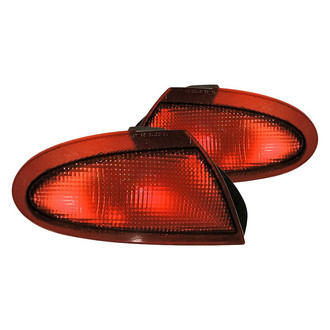 Replacement - Driver and Passenger Side Tail Light Lens and Housings (Standard Line)