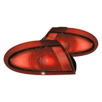Replacement - Driver and Passenger Side Tail Light Lens and Housings (Standard Line)