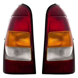 Replacement - Driver and Passenger Side Tail Light Lens and Housings (Standard Line)