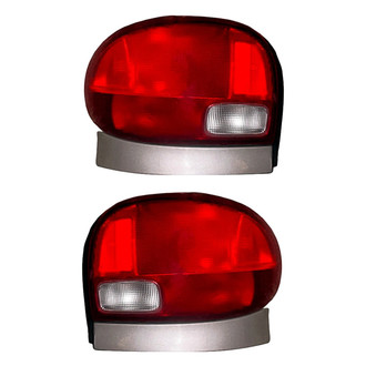 Replacement - Driver and Passenger Side Tail Light Lens and Housings (Standard Line)