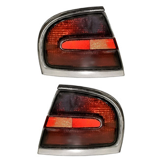 Replacement - Driver and Passenger Side Tail Light Lens and Housings (Standard Line)