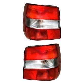 Replacement - Driver and Passenger Side Outer Tail Light Lens and Housings (Standard Line)