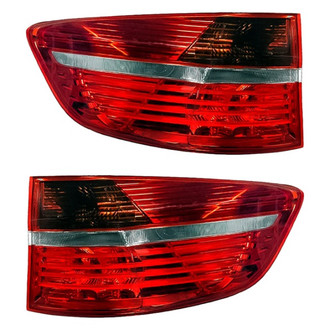 Replacement - Driver and Passenger Side Outer Tail Light Lens and Housings (Standard Line)