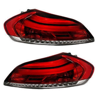 Replacement - Driver and Passenger Side Tail Light Lens and Housings (Standard Line)
