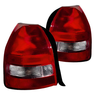 Replacement - Driver and Passenger Side Tail Light Lens and Housings (Standard Line)
