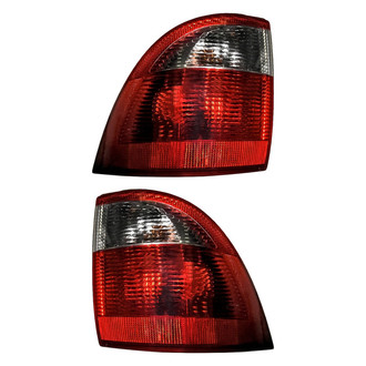 Replacement - Driver and Passenger Side Outer Tail Light Lens and Housings (Standard Line)