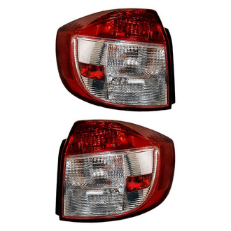 Replacement - Driver and Passenger Side Tail Light Lens and Housings (Standard Line)