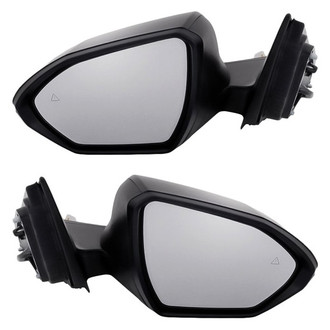 Replacement - Driver and Passenger Side Power View Mirror Set (Heated, Foldaway) (Standard Line)