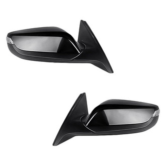 Replacement - Driver and Passenger Side Power View Mirror Set (Heated, Foldaway) (Standard Line)