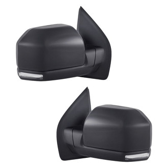 Replacement - Driver and Passenger Side Power View Mirror Set (Heated, Foldaway) (Standard Line)
