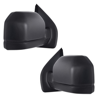 Replacement - Driver and Passenger Side Power View Mirror Set (Non-Heated, Foldaway) (Standard Line)