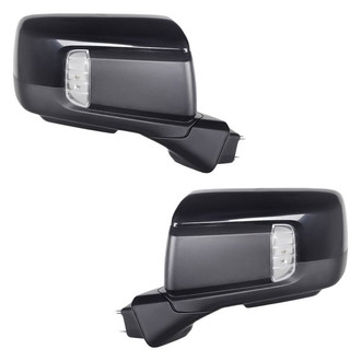 Replacement - Driver and Passenger Side Power View Mirror Set (Heated, Foldaway) (Standard Line)