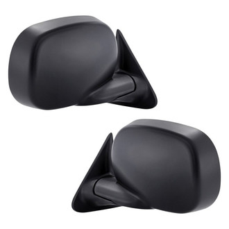 Replacement - Driver and Passenger Side Manual View Mirror Set (Non-Heated, Foldaway) (Standard Line)