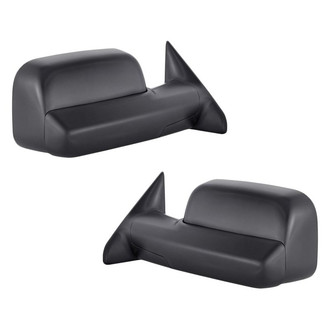 Replacement - Driver and Passenger Side Manual View Mirror Set (Non-Heated, Non-Foldaway) (Standard Line)