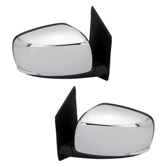 Replacement - Driver and Passenger Side Power View Mirror Set (Heated, Foldaway) (Standard Line)