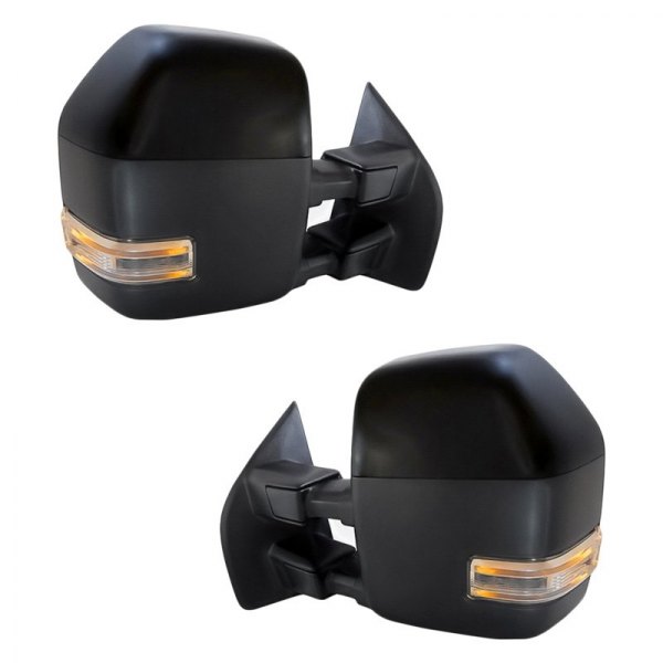 Replacement - Driver and Passenger Side Power Towing Mirror Set