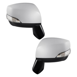 Replacement - Driver and Passenger Side Power View Mirror Set (Non-Heated, Foldaway) (Standard Line)