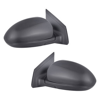 Replacement - Driver and Passenger Side Power View Mirror Set (Non-Heated, Foldaway) (Standard Line)