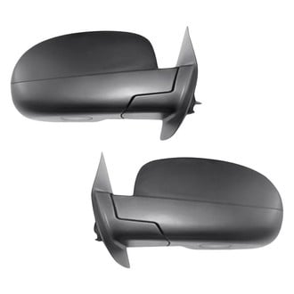 Replacement - Driver and Passenger Side Manual View Mirror Set (Non-Heated, Foldaway) (Standard Line)