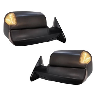 Replacement - Driver and Passenger Side Power View Mirror Set (Heated, Foldaway) (Standard Line)