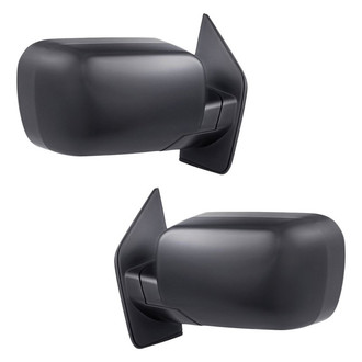 Replacement - Driver and Passenger Side Power View Mirror Set (Heated, Foldaway) (Standard Line)