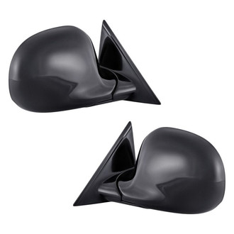 Replacement - Driver and Passenger Side Manual View Mirror Set (Non-Heated, Foldaway) (Standard Line)
