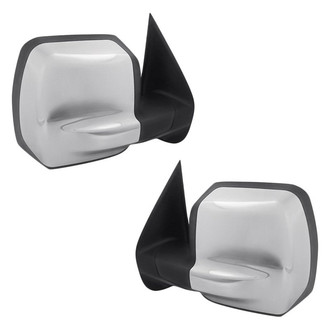 Replacement - Driver and Passenger Side Power View Mirror Set (Heated, Foldaway) (Standard Line)