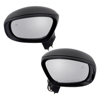Replacement - Driver and Passenger Side Power View Mirror Set (Heated, Foldaway) (Standard Line)