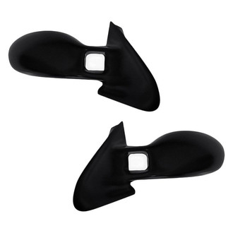 Replacement - Driver and Passenger Side Manual Remote View Mirror Set (Non-Heated, Non-Foldaway) (Standard Line)