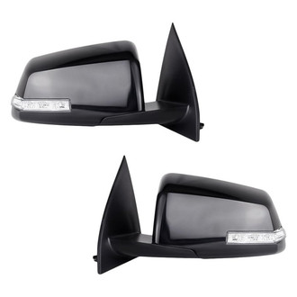 Replacement - Driver and Passenger Side Power View Mirror Set (Heated, Foldaway) (Standard Line)