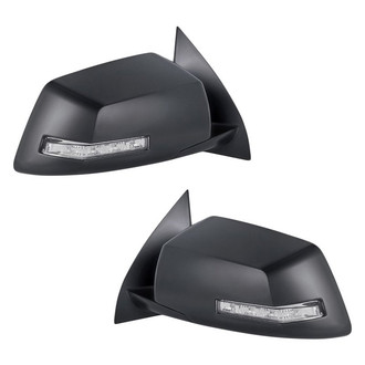 Replacement - Driver and Passenger Side Power View Mirror Set (Heated, Foldaway) (Standard Line)