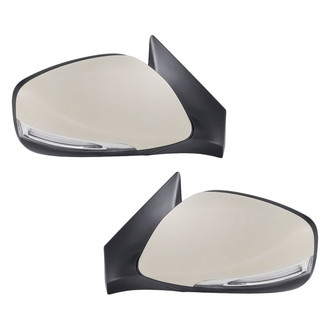 Replacement - Driver and Passenger Side Power View Mirror Set (Heated, Foldaway) (Standard Line)