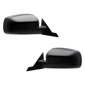 Replacement - Driver and Passenger Side Power Remote View Mirror Set (Non-Heated, Foldaway) (Standard Line)