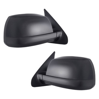 Replacement - Driver and Passenger Side Power View Mirror Set (Non-Heated, Foldaway) (Standard Line)