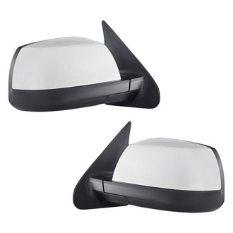 Replacement - Driver and Passenger Side Power View Mirror Set (Heated, Foldaway) (Standard Line)