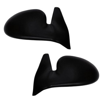 Replacement - Driver and Passenger Side Power Remote View Mirror Set (Non-Heated, Non-Foldaway) (Standard Line)