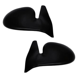 Replacement - Driver and Passenger Side Manual View Mirror Set (Non-Heated, Non-Foldaway) (Standard Line)