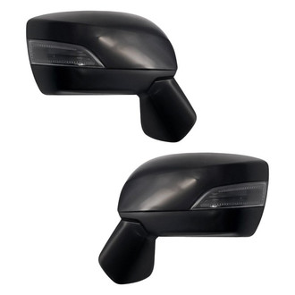 Replacement - Driver and Passenger Side Power View Mirror Set (Heated, Foldaway) (Standard Line)
