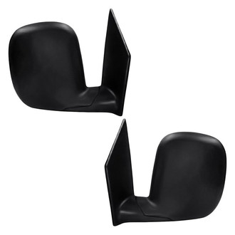 Replacement - Driver and Passenger Side Manual View Mirror Set (Non-Heated, Foldaway) (Standard Line)