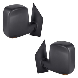 Replacement - Driver and Passenger Side Power View Mirror Set (Heated, Foldaway) (Standard Line)