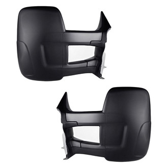 Replacement - Driver and Passenger Side Manual View Mirror Set (Non-Heated, Foldaway) (Standard Line)