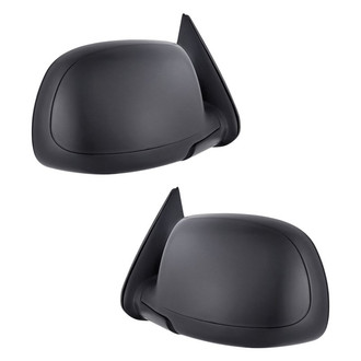 Replacement - Driver and Passenger Side Power Remote View Mirror Set (Heated, Foldaway) (Standard Line)