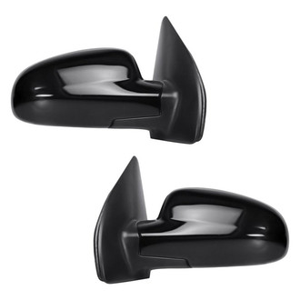 Replacement - Driver and Passenger Side Manual View Mirror Set (Non-Heated, Foldaway) (Standard Line)