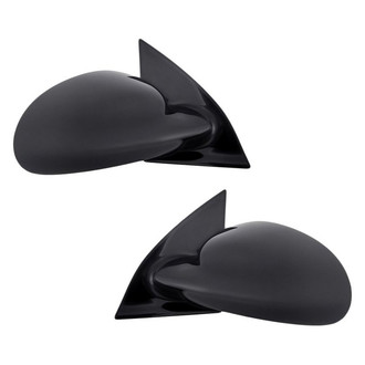 Replacement - Driver and Passenger Side Power Remote View Mirror Set (Non-Heated, Non-Foldaway) (Standard Line)