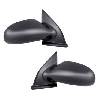Replacement - Driver and Passenger Side Manual Remote View Mirror Set (Non-Heated, Non-Foldaway) (Standard Line)