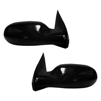 Replacement - Driver and Passenger Side Power Remote View Mirror Set (Heated, Non-Foldaway) (Standard Line)