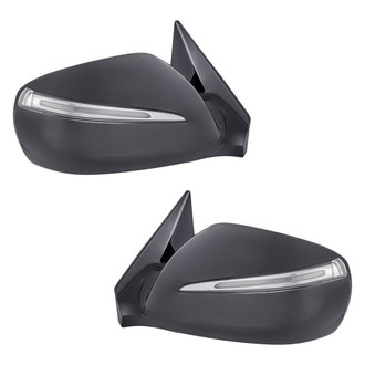 Replacement - Driver and Passenger Side Power View Mirror Set (Heated, Foldaway) (Standard Line)